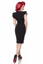Elegantné čierne retro šaty Belsira